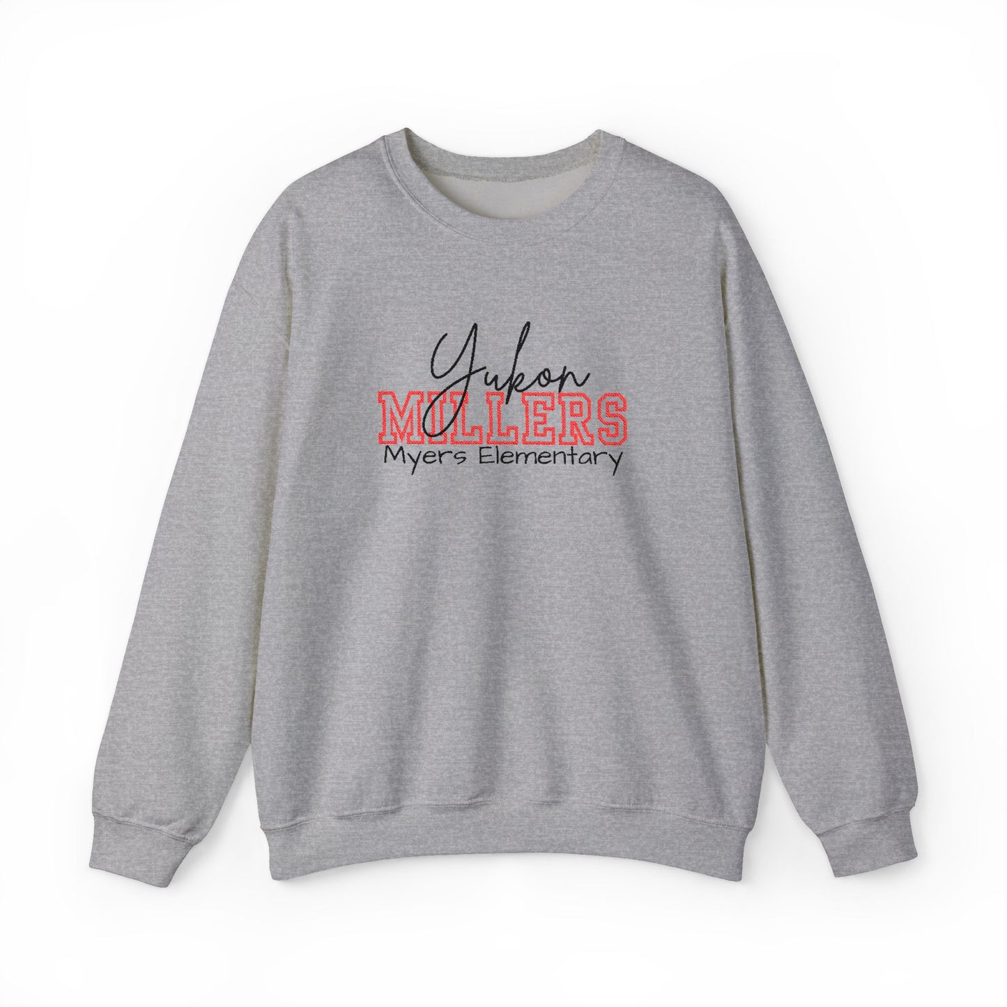 Personalized Embroidered Yukon Millers Crewneck Sweatshirt