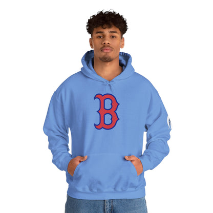 Bixby Spartans 'B' Logo With Sleeve Spartan Hoodie
