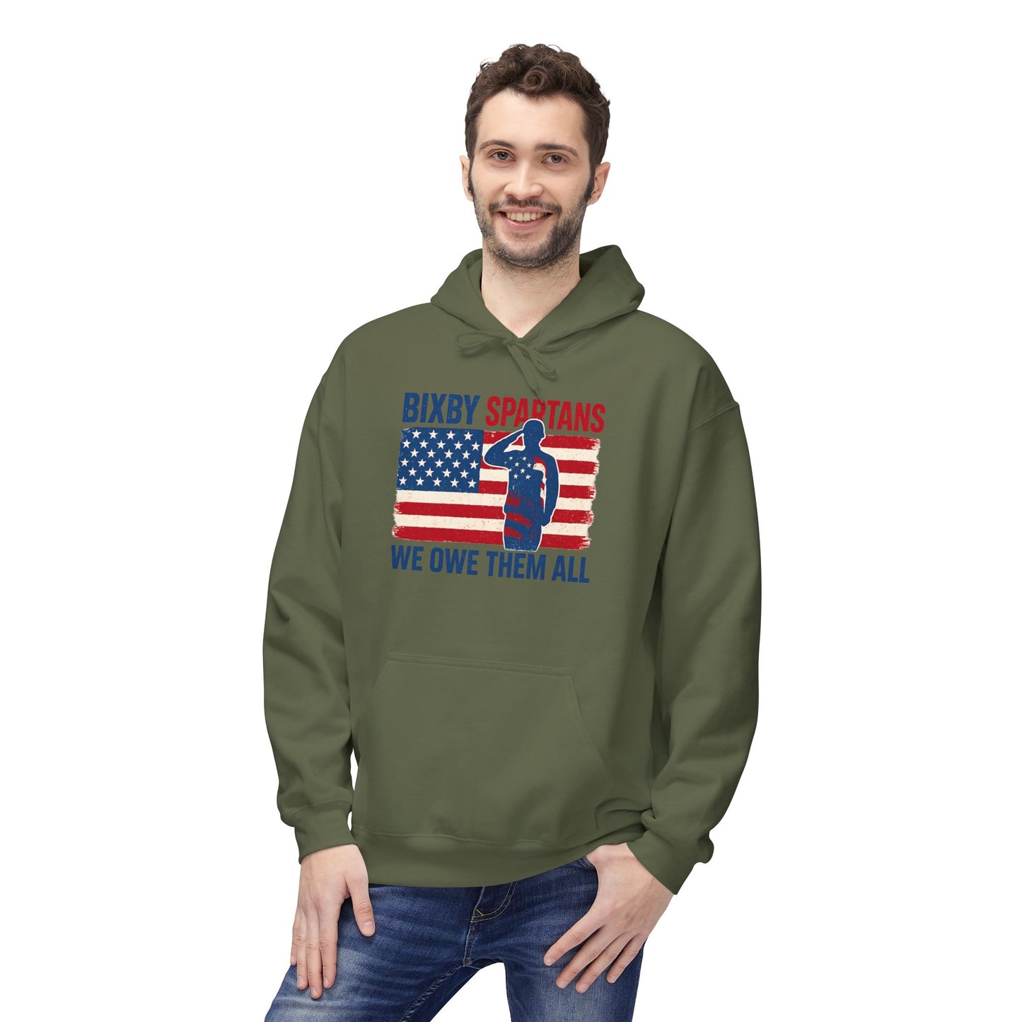 Bixby We Owe Them All Gildan Hoodie