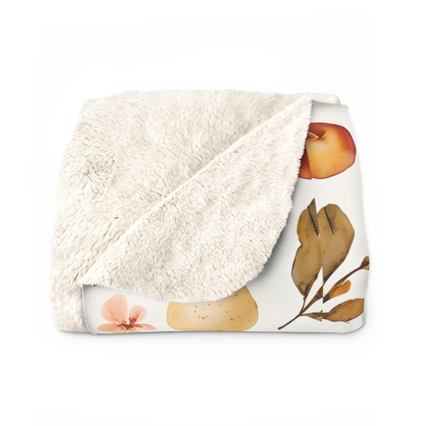 Autumn Vibes Sherpa Comfy Blanket