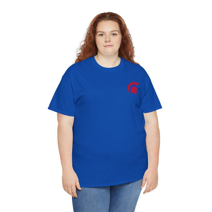 Spartan Red Logo Gildan Tee