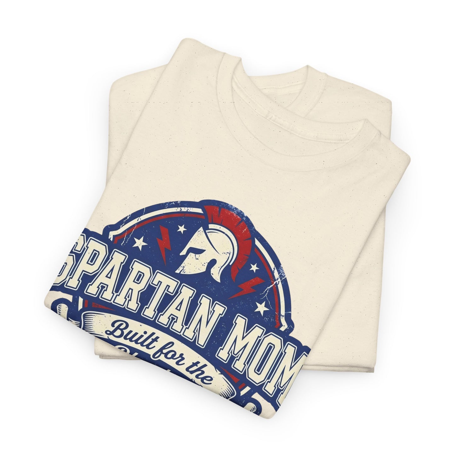 Spartan Mom T-Shirt - Built for the Bleacher, School Spirit Mom Tee