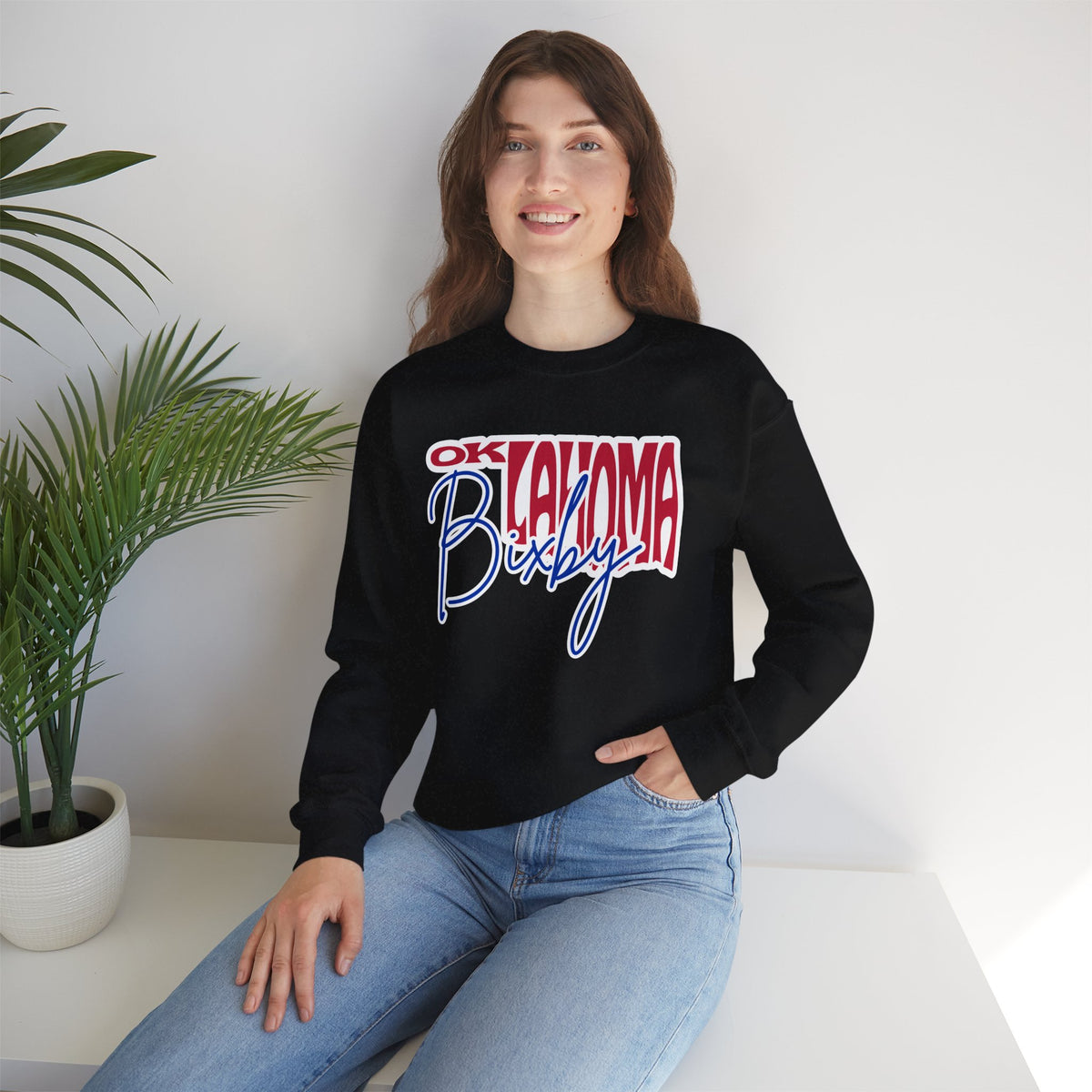Bixby Spartans Custom City Name Oklahoma Sweatshirt