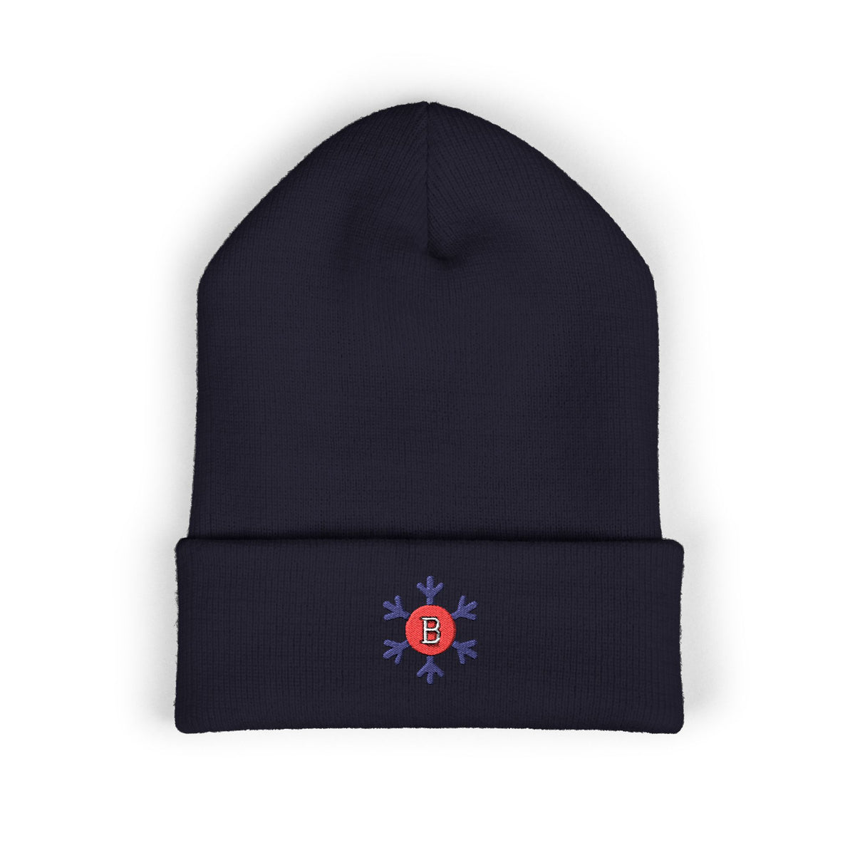 Bixby Spartans Snowflake B Embroidered Winter Beanie