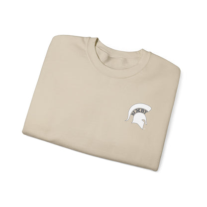 Kick. Pass. Score. Spartan Soccer Gildan Sweatshirt