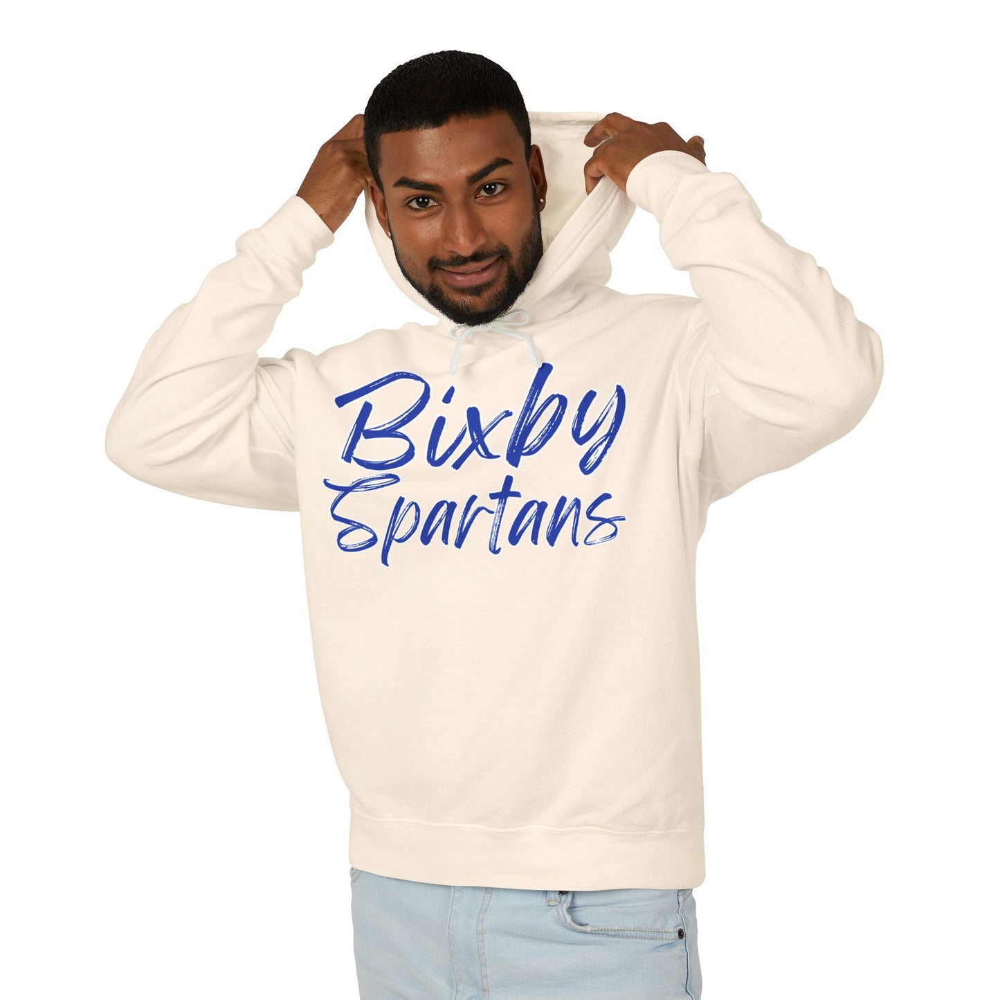 Sparts Cursive Print Premium Comfort Colors Hoodie
