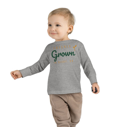 Freshly Grown in Bixby Toddler Long Sleeve Tee