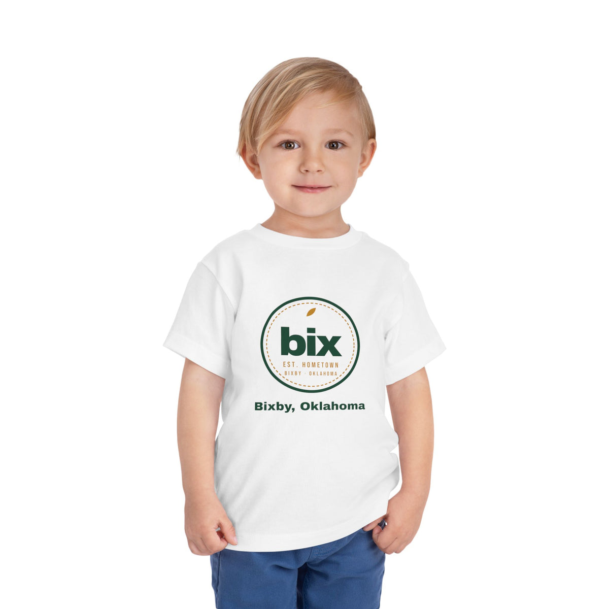bix Stamp Bixby, Oklahoma Toddler Tee