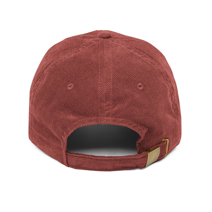 Bixby Garden Script Embroidered Corduroy Dad Cap