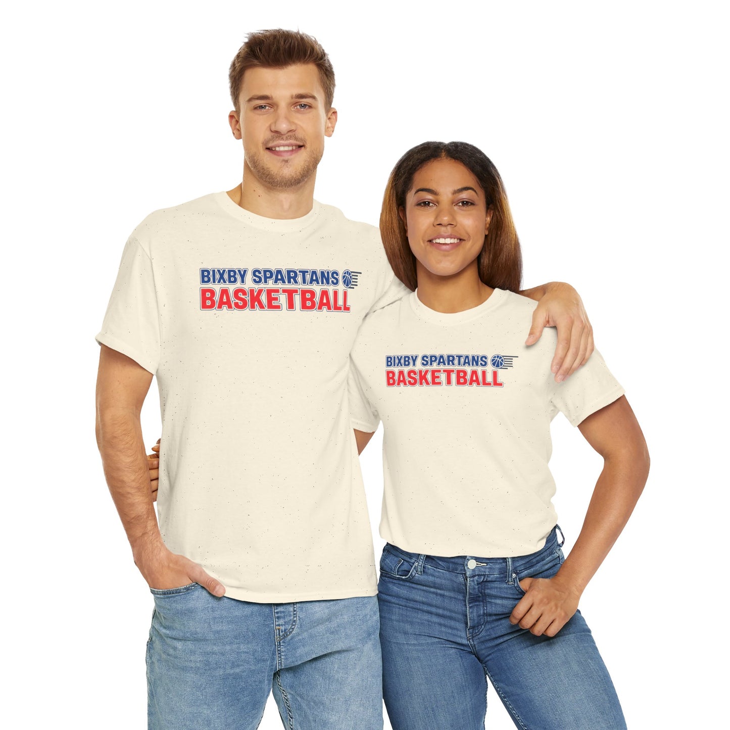 Bixby Spartans Basketball Gildan Tee