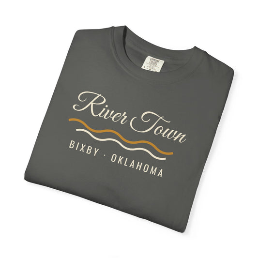 River Town Bixby Tee in Pepper