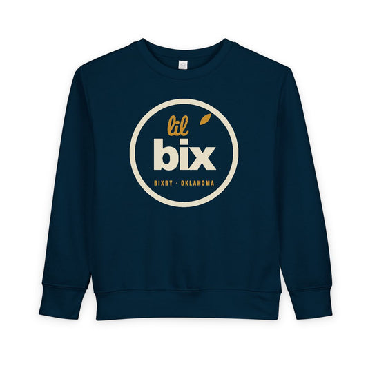 lil bix Toddler Sweatshirt in Navy