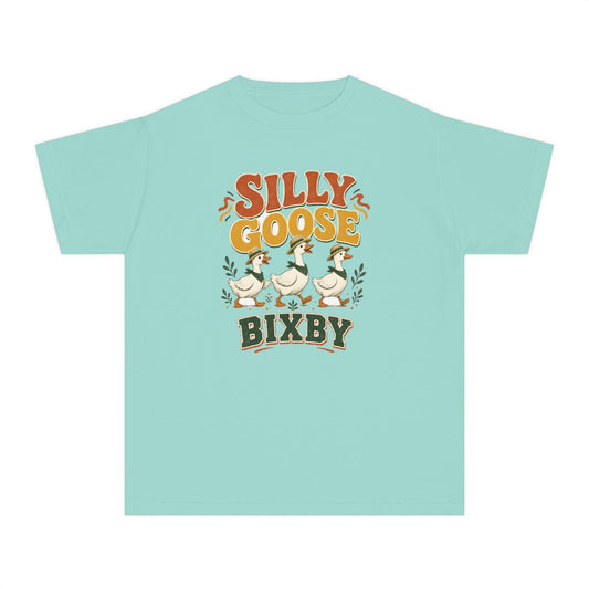 Silly Goose Youth Tee in Chalky Mint