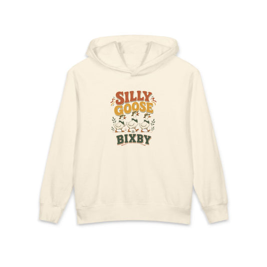 Silly Goose Youth Hoodie in Ivory