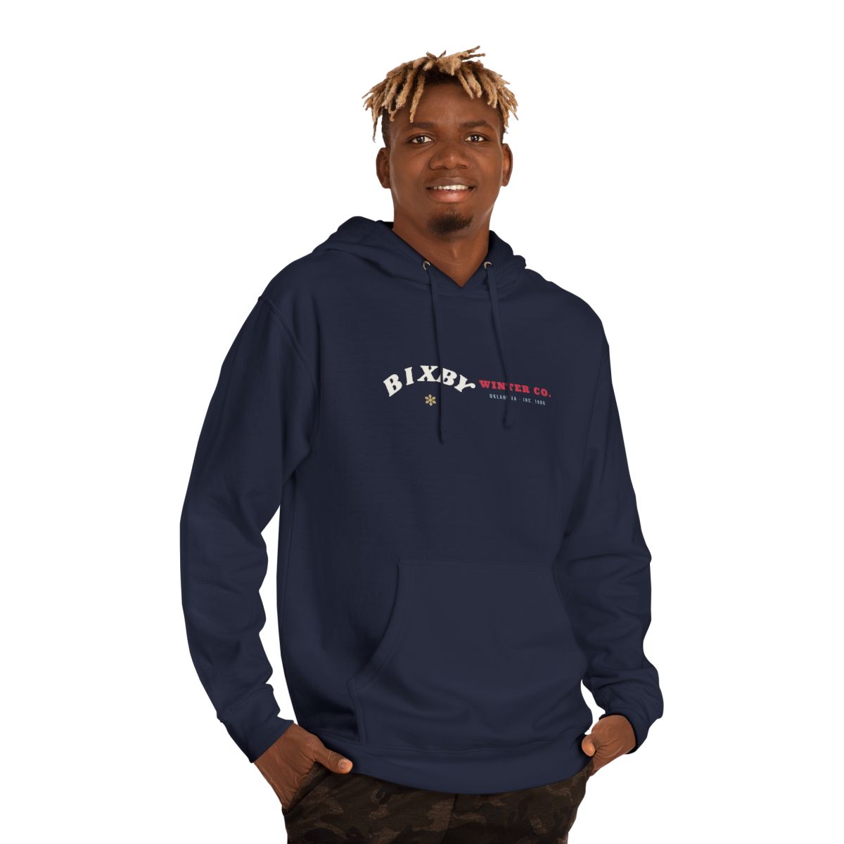 Bixby Winter Co. Hoodie in Classic Navy