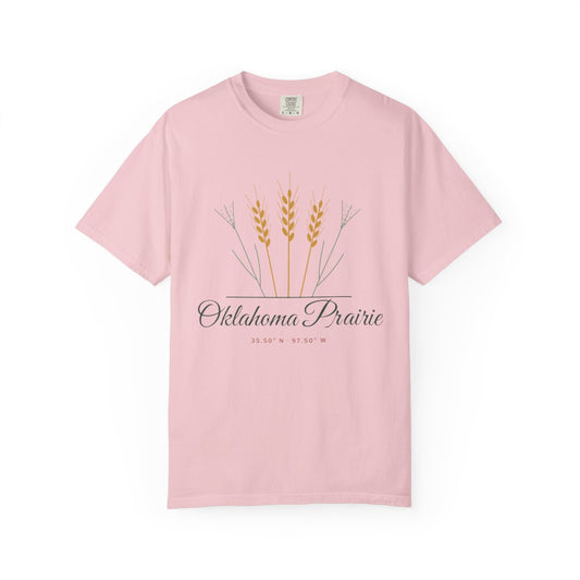 Oklahoma Prairie Tee | Comfort Colors in Blossom