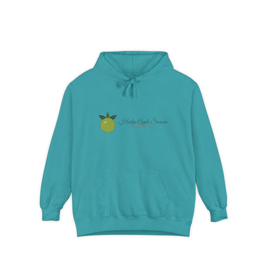Hedge Apple Season Oklahoma Hoodie | Comfort Colors in Seafoam
