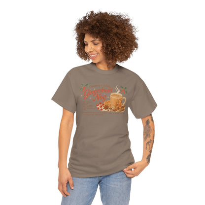 Gingerbread Nog Recipe Tee Holiday Cookie Mug Graphic