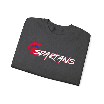 Spartans Red Logo Gildan Sweatshirt