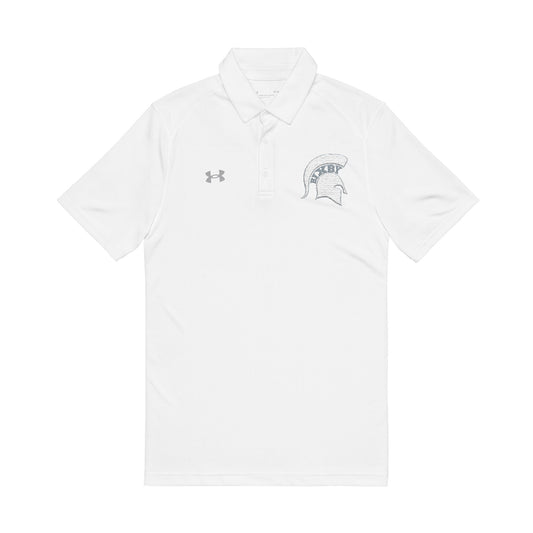 Bixby Under Armour White Logo Men's Polo (Embroidered)