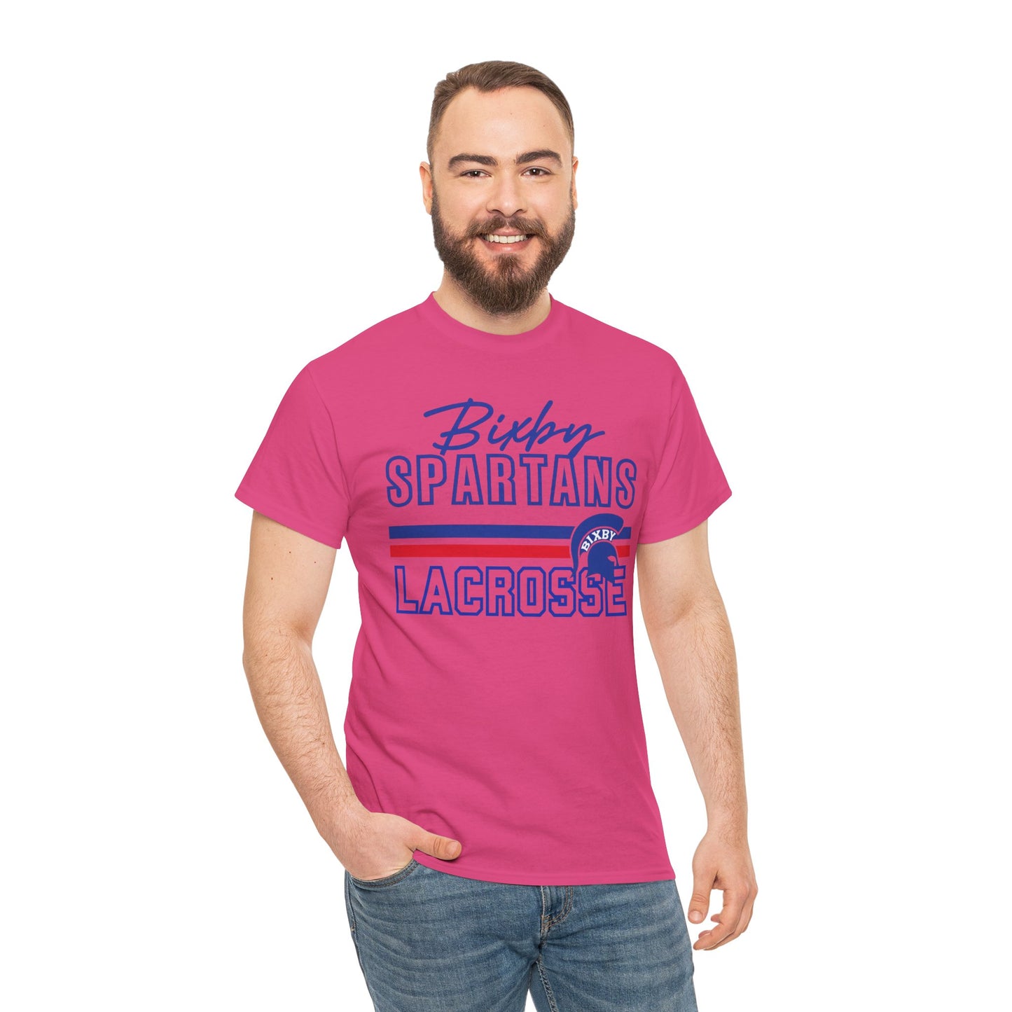 Bixby Spartans Lacrosse Gildan Tee