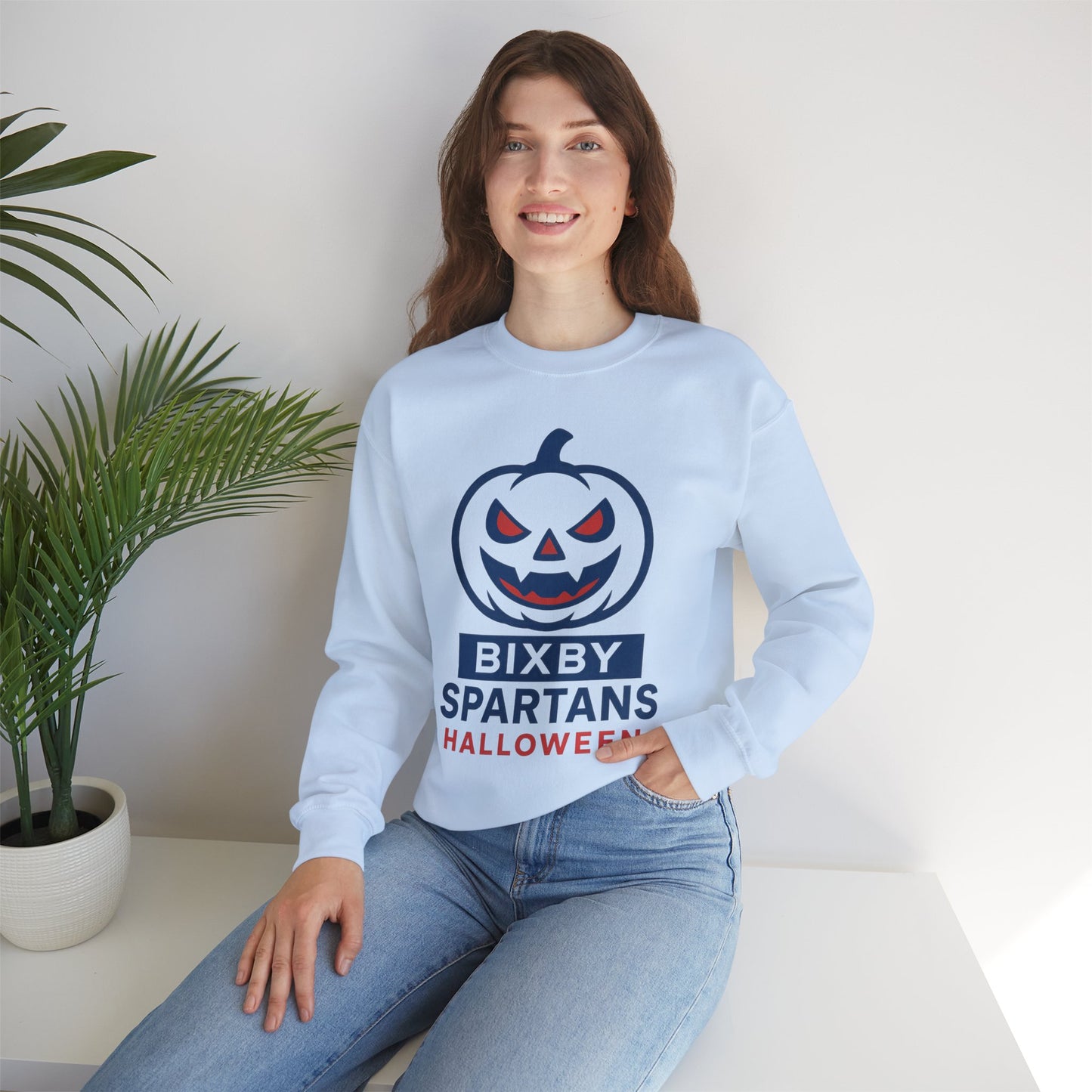 Spartans Halloween Gildan Sweatshirt