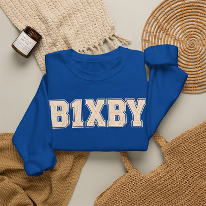 Bixby Spartans Vintage Fall Lettering Sweatshirt