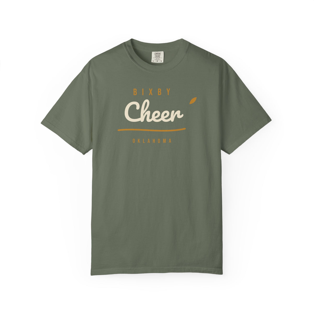 Bixby Cheer Script Tee