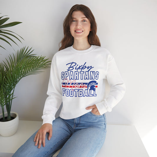 Bixby Spartans Football Mom Sweatshirt
