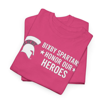 Spartans Honor Our Heroes Military Appreciation Gildan Tee