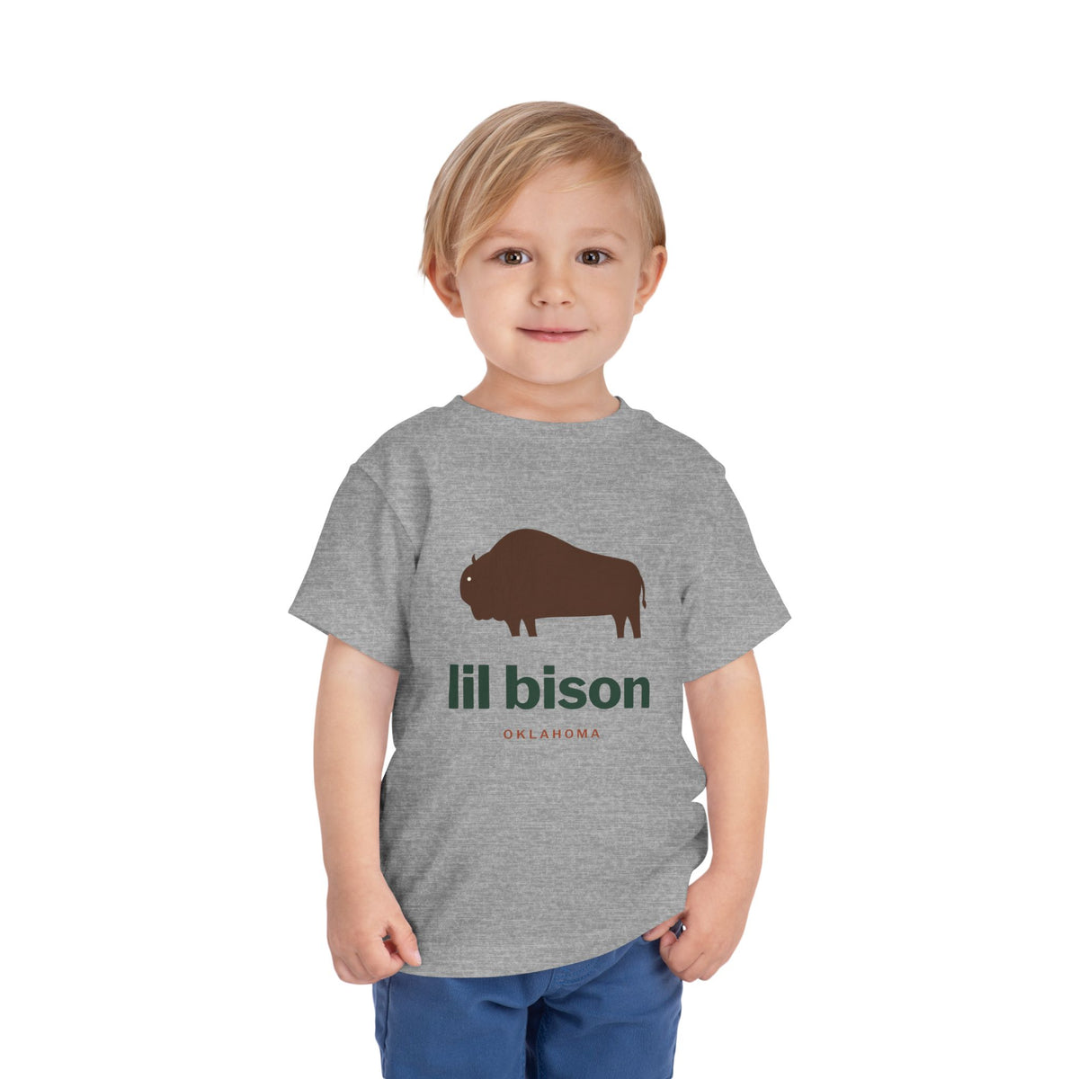 lil bison Oklahoma Toddler Tee