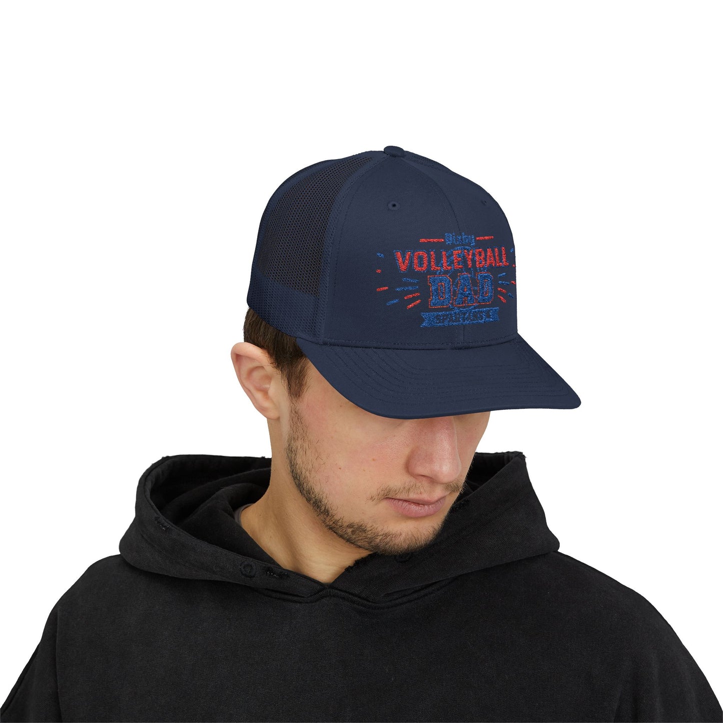Spartan Volleyball Dad Trucker Snapback