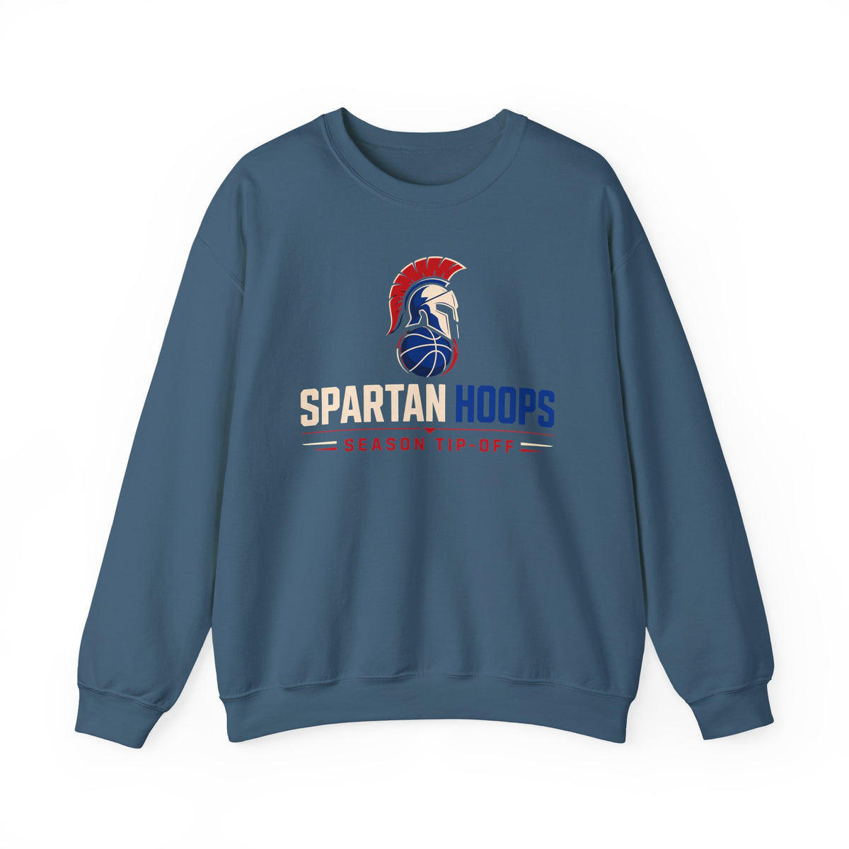 Bixby Spartans Hoops - Season Tip-Off Basketball Pullover Sweatshirt