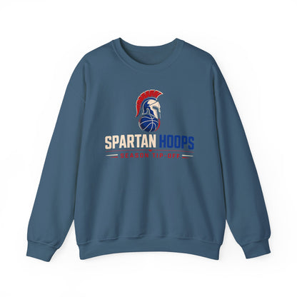 Bixby Spartans Hoops - Season Tip-Off Basketball Pullover Sweatshirt