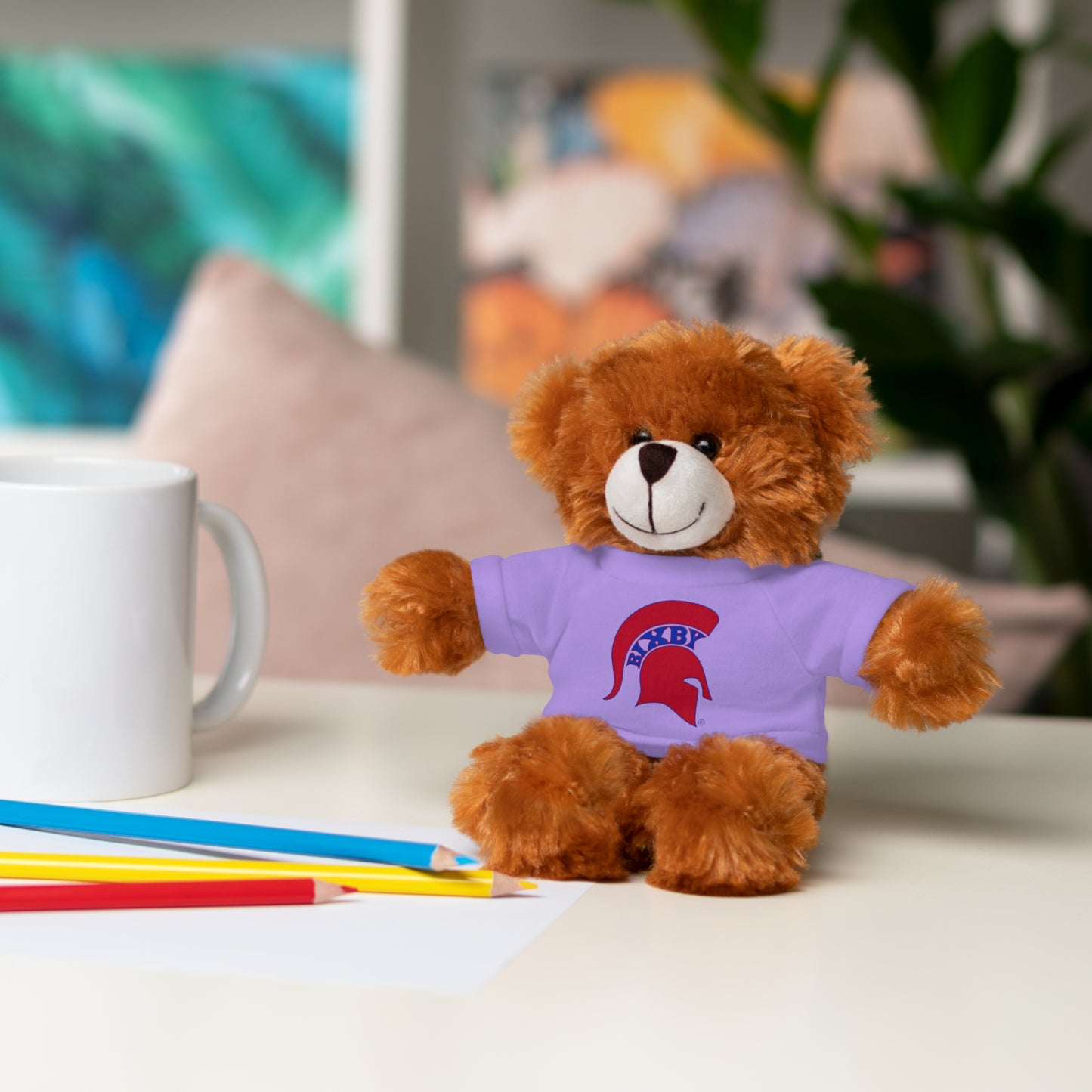 Spartan Stuffed Animal Logo