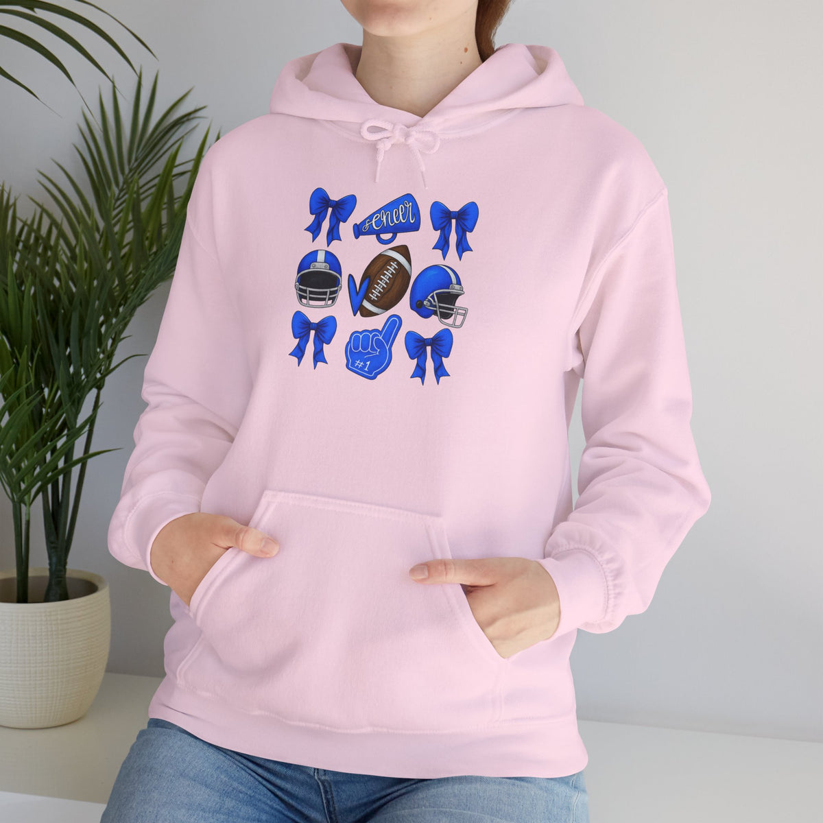 Bixby Spartan Cheer & Football Gildan Hoodie