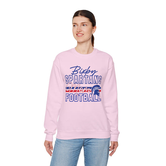 Bixby Spartans Football Mom Sweatshirt