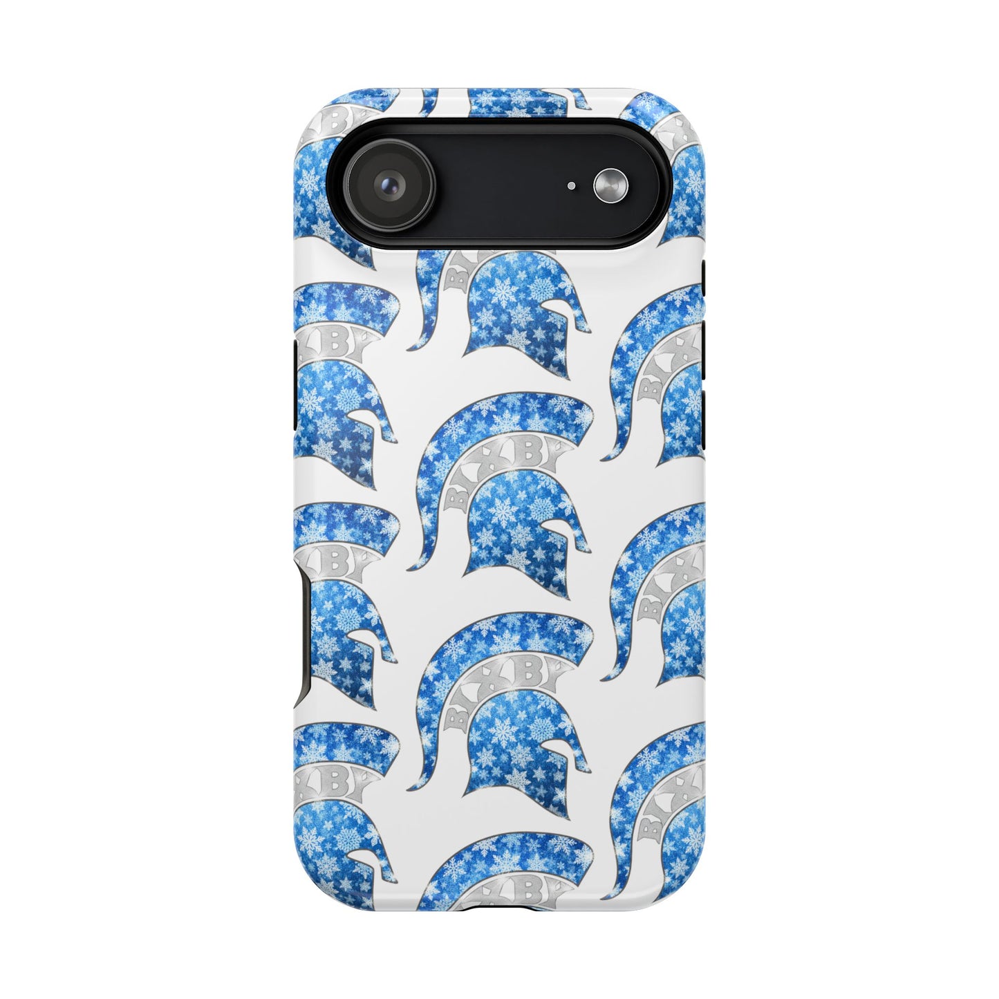 Bixby Spartan Winterfrost Logo Impact Resistant iPhone Case