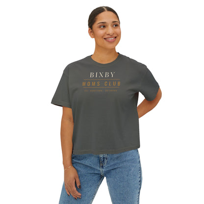 Bixby Moms Club Boxy Comfort Colors Tee