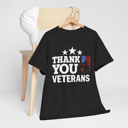 Thank You Veterans Military Appreciation Gildan Tee