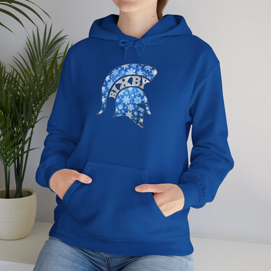 Bixby Spartan Winterfrost Gildan Hoodie