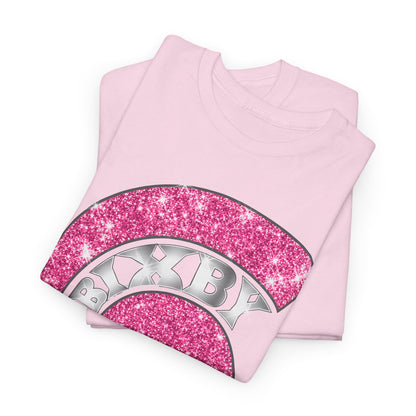 Bixby Spartan Pink Helmet Bling Gildan Tee