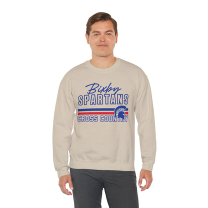 Bixby Spartans Cross Country Gildan Sweatshirt