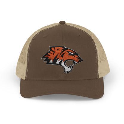 Coweta Tigers Embroidered Trucker Snapback