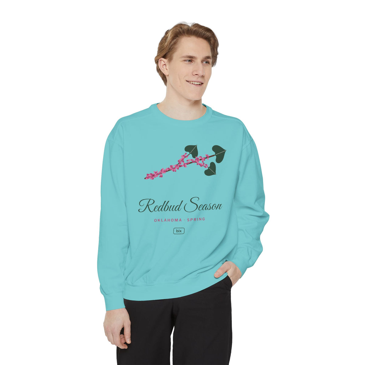 Redbud Season Oklahoma Crewneck Sweatshirt | Comfort Colors