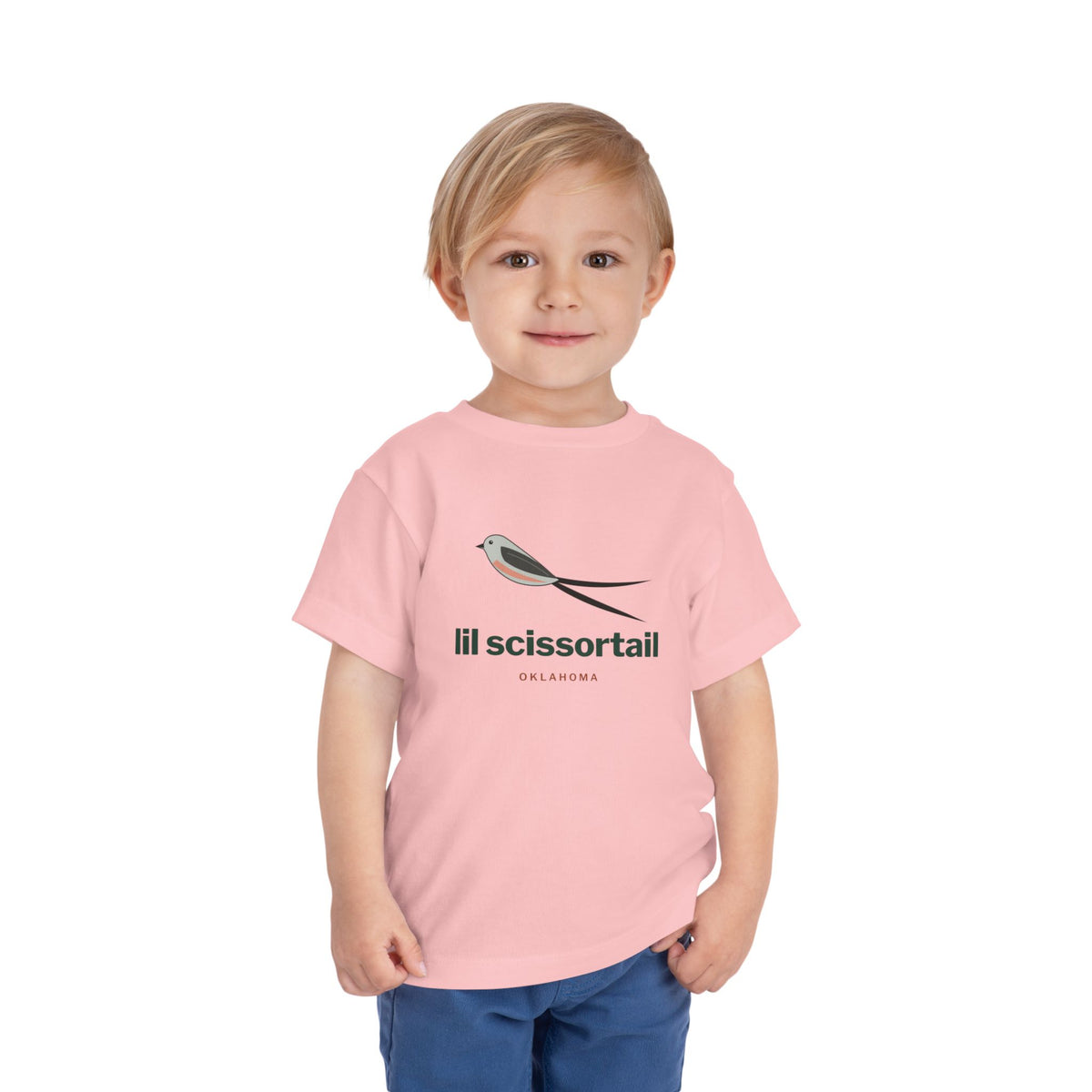 lil scissortail Oklahoma Toddler Tee
