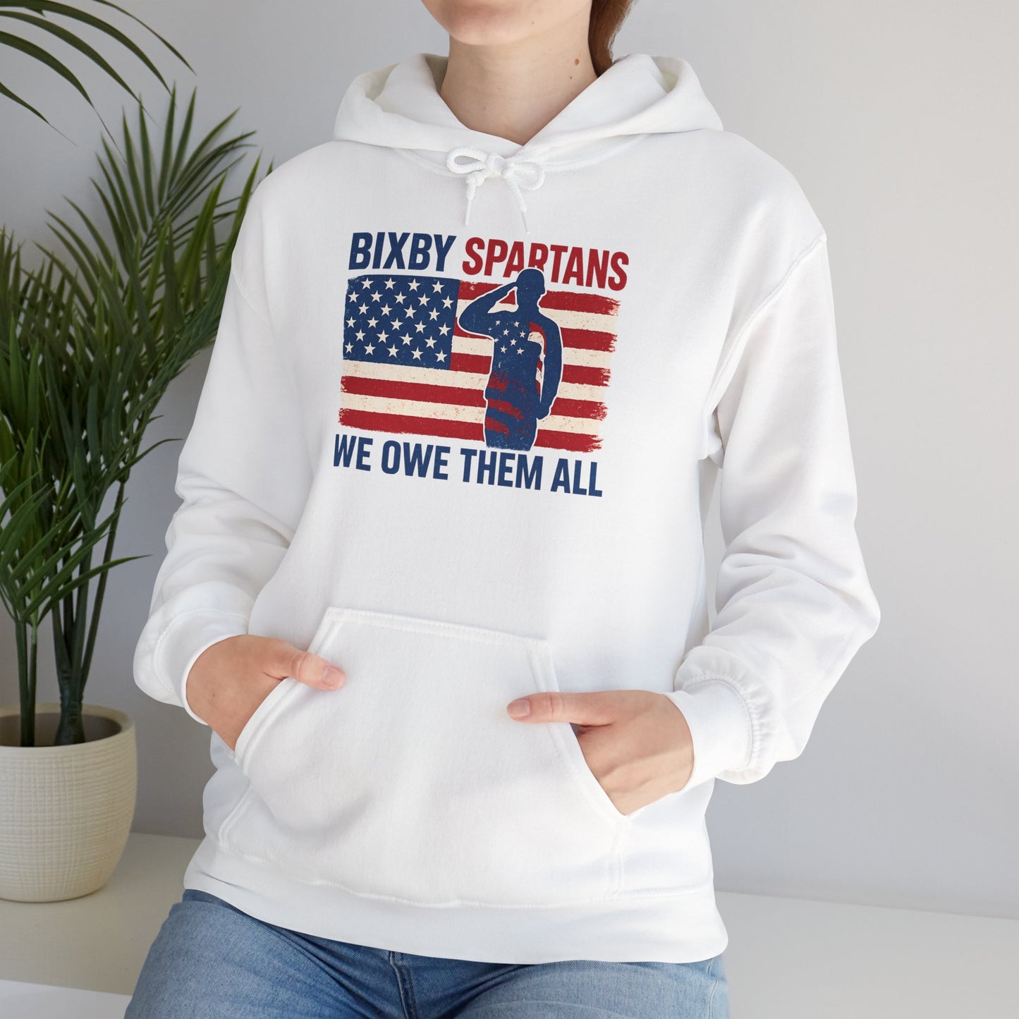 Bixby We Owe Them All Gildan Hoodie