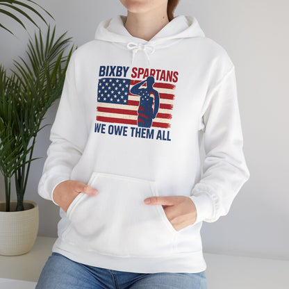 Bixby We Owe Them All Gildan Hoodie