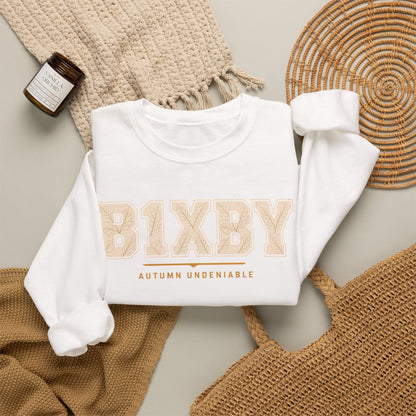 Bixby Spartans Soft Neutral Logo Pullover Sweatshirt