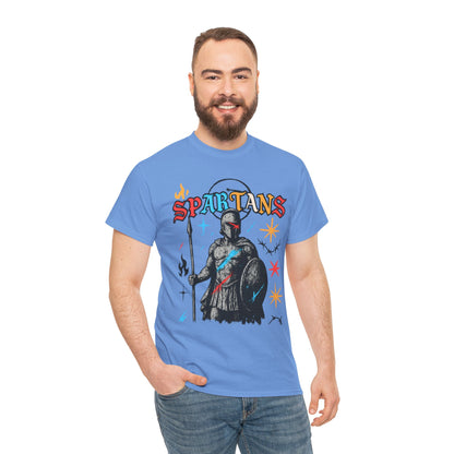 Spartans Graffiti Design Gildan Tee